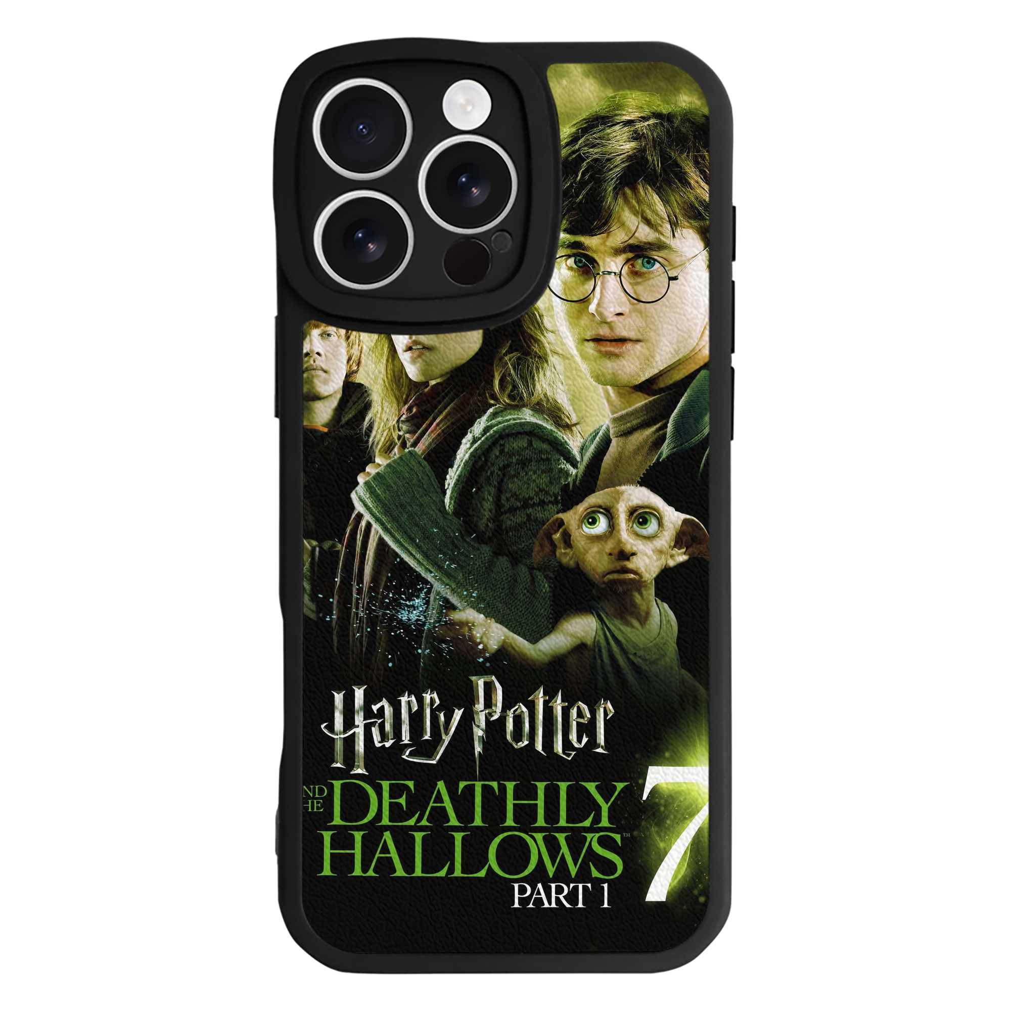 （画像用） Harry Potter ハリー・ポッターシリーズ 【iPhone 16シリーズ対応】シリコンスマホケース（レザー調） 材質：シリコン